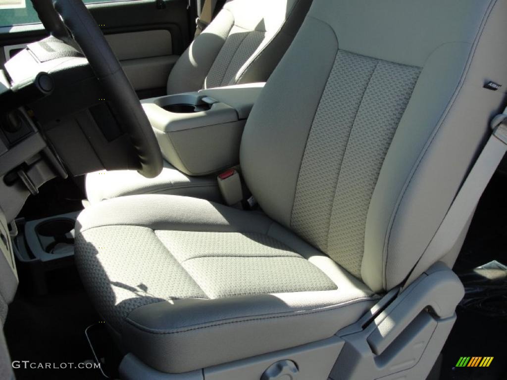 2010 F150 XLT SuperCrew - Ingot Silver Metallic / Medium Stone photo #19