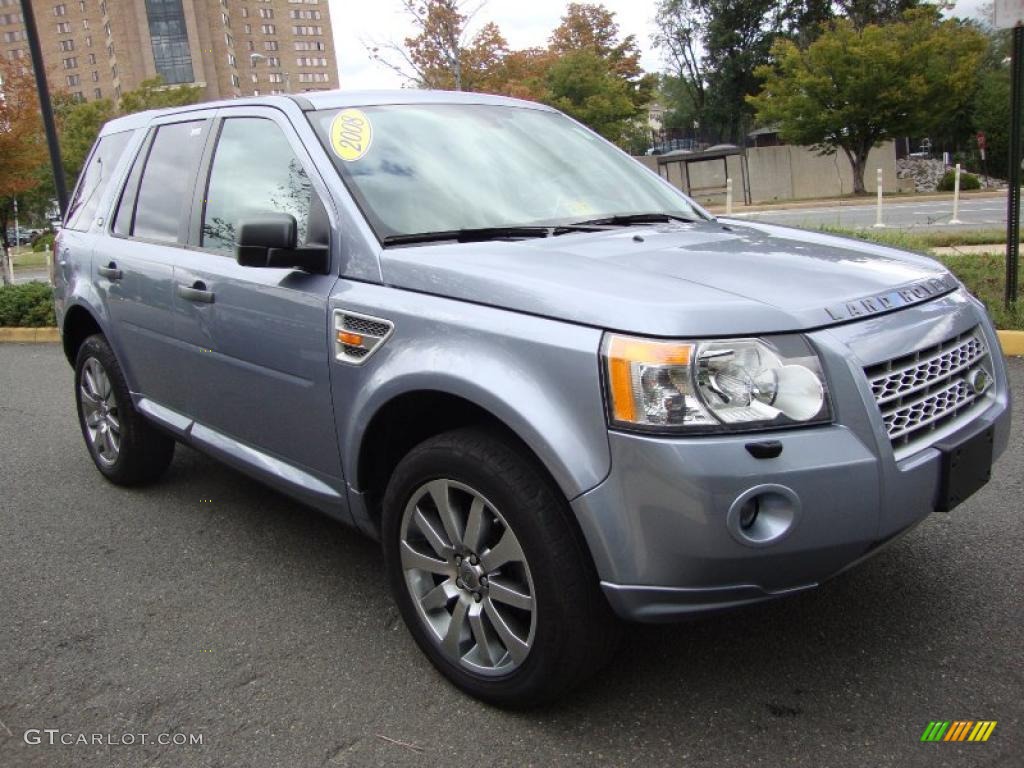 2008 LR2 HSE - Izmir Blue Metallic / Alpaca Beige photo #9