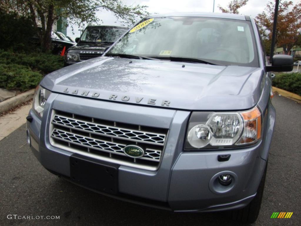2008 LR2 HSE - Izmir Blue Metallic / Alpaca Beige photo #12