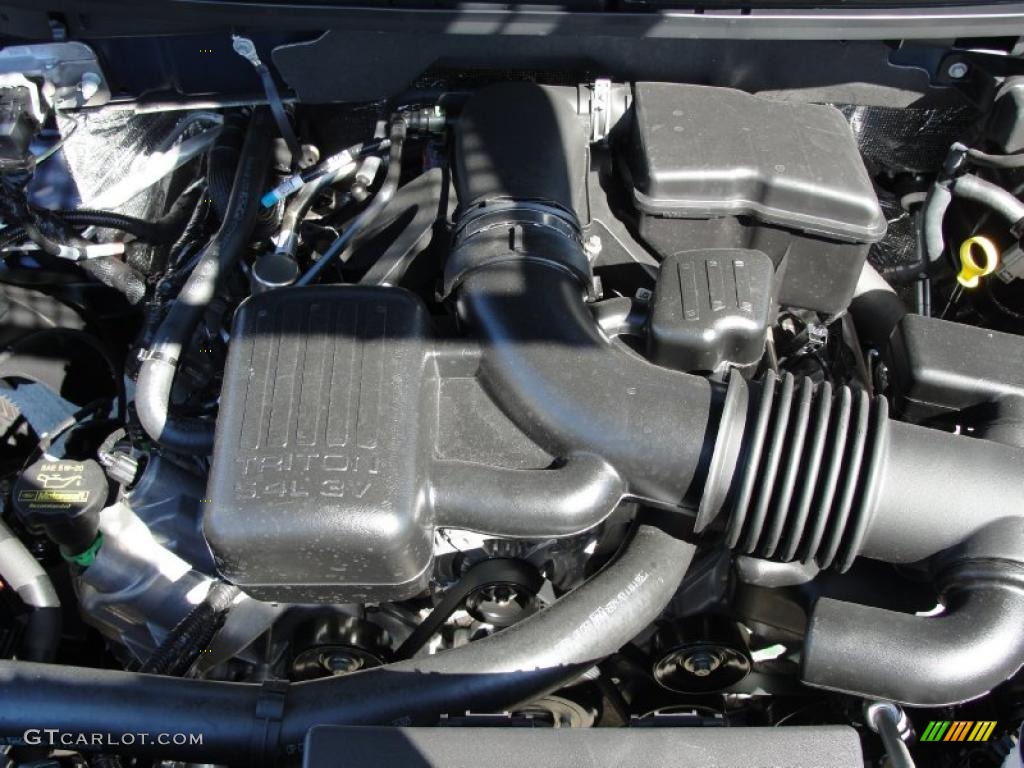 2010 F150 Lariat SuperCrew 4x4 - Dark Blue Pearl Metallic / Tan photo #18