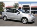Cosmic Silver Metallic - Aveo LS Sedan Photo No. 1