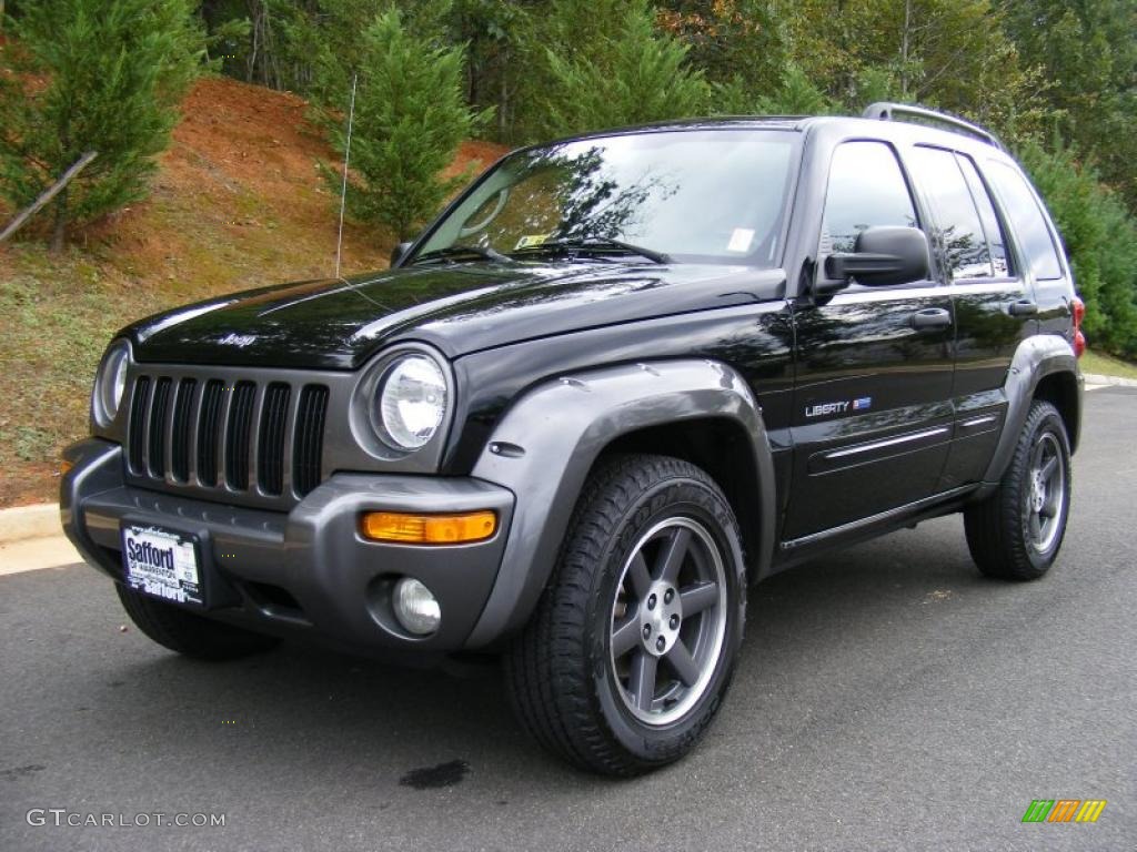 Black Clearcoat Jeep Liberty