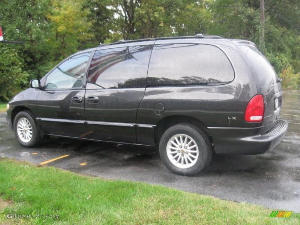 2000 Town & Country LX - Deep Slate Pearlcoat / Mist Gray photo #4