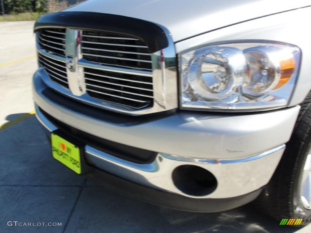 2007 Ram 1500 Lone Star Edition Quad Cab - Bright Silver Metallic / Medium Slate Gray photo #11