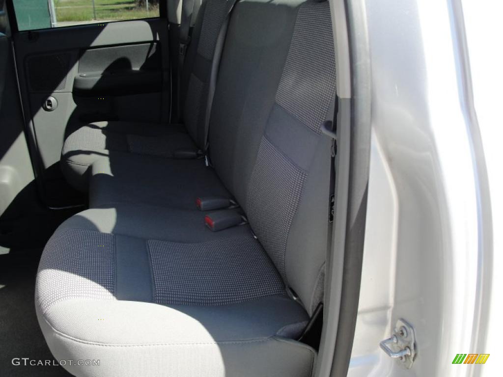 2007 Ram 1500 Lone Star Edition Quad Cab - Bright Silver Metallic / Medium Slate Gray photo #30