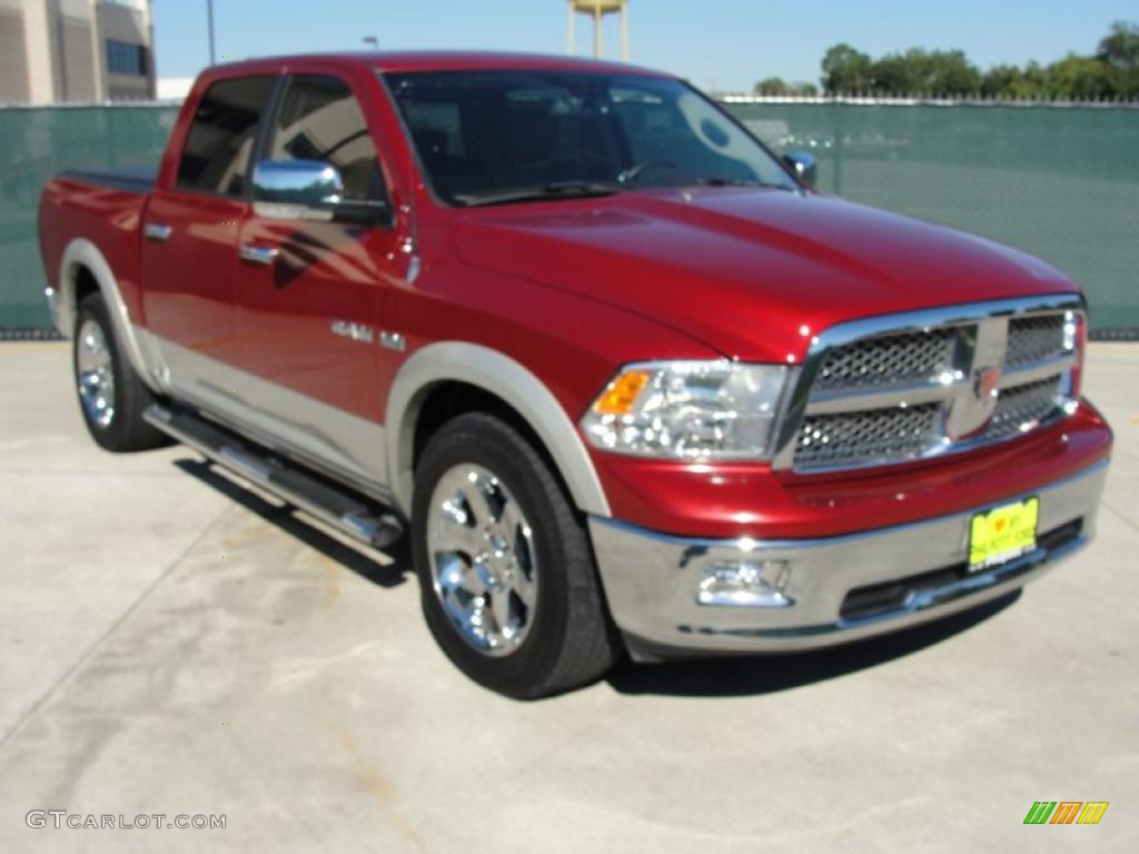 Flame Red Dodge Ram 1500