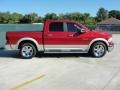 2009 Flame Red Dodge Ram 1500 Laramie Crew Cab  photo #2