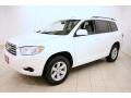 2010 Blizzard White Pearl Toyota Highlander V6 4WD  photo #3