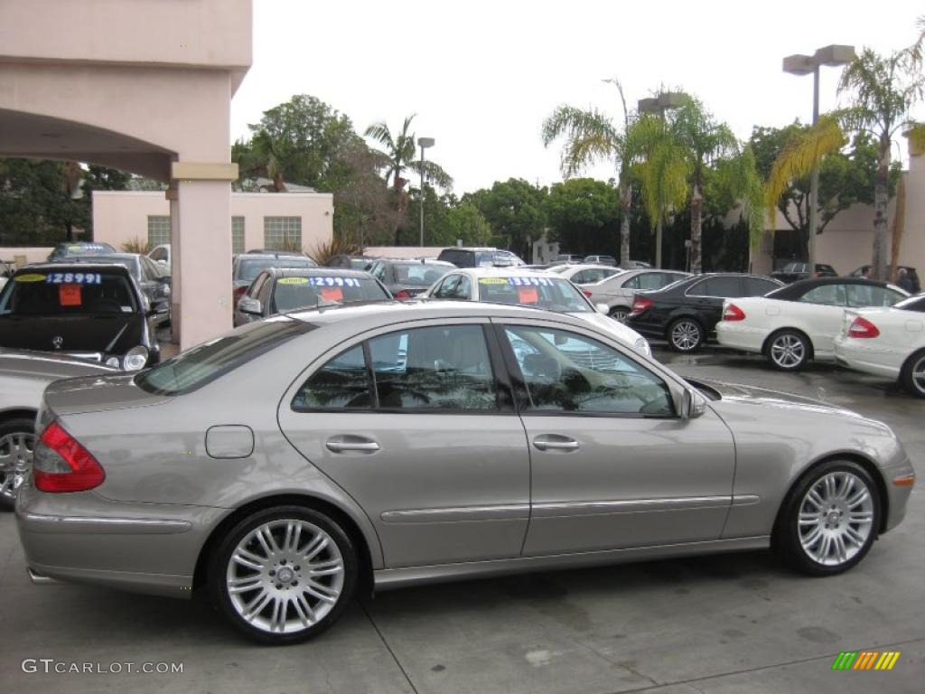 2008 E 350 Sedan - Pewter Metallic / Cashmere photo #2