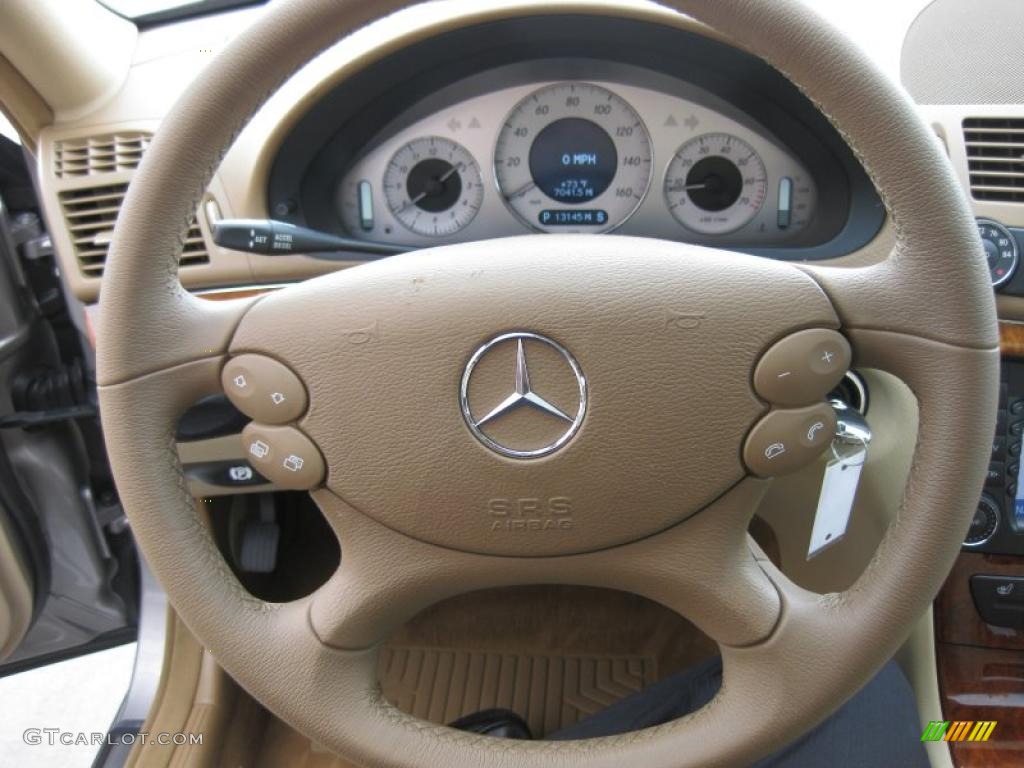 2008 E 350 Sedan - Pewter Metallic / Cashmere photo #17