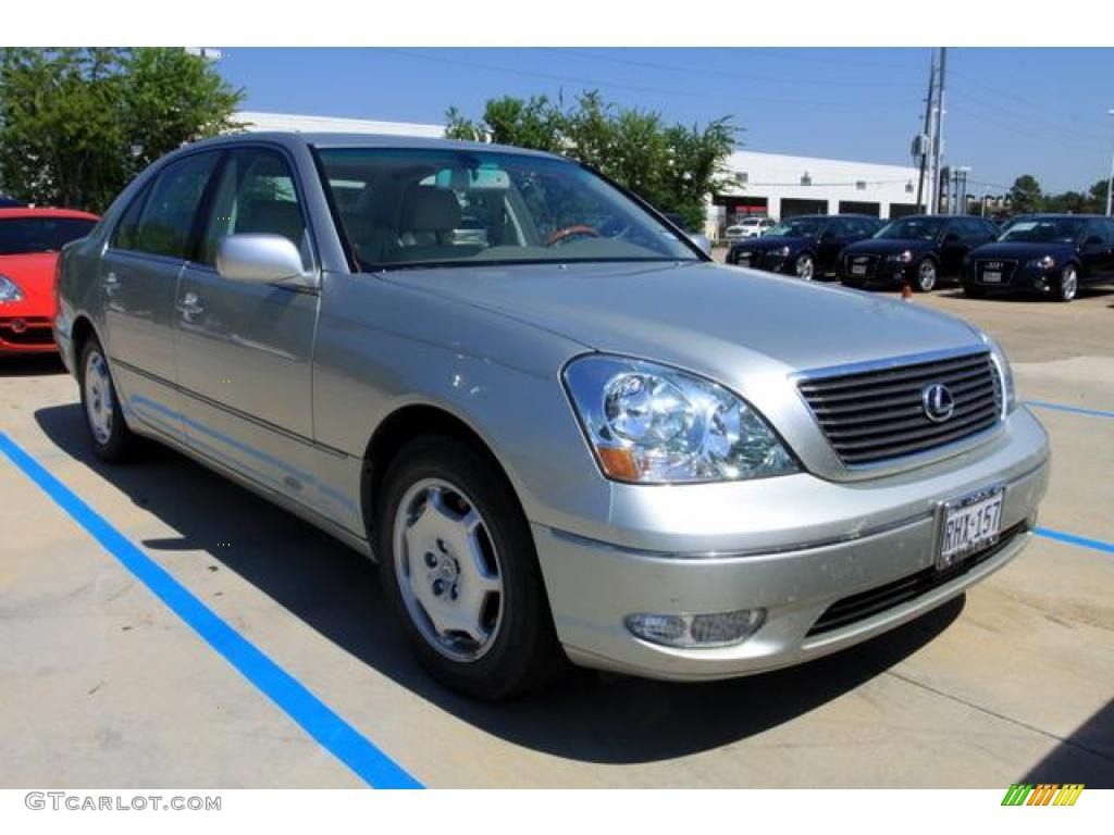 2002 LS 430 - Millennium Silver Metallic / Ivory photo #1