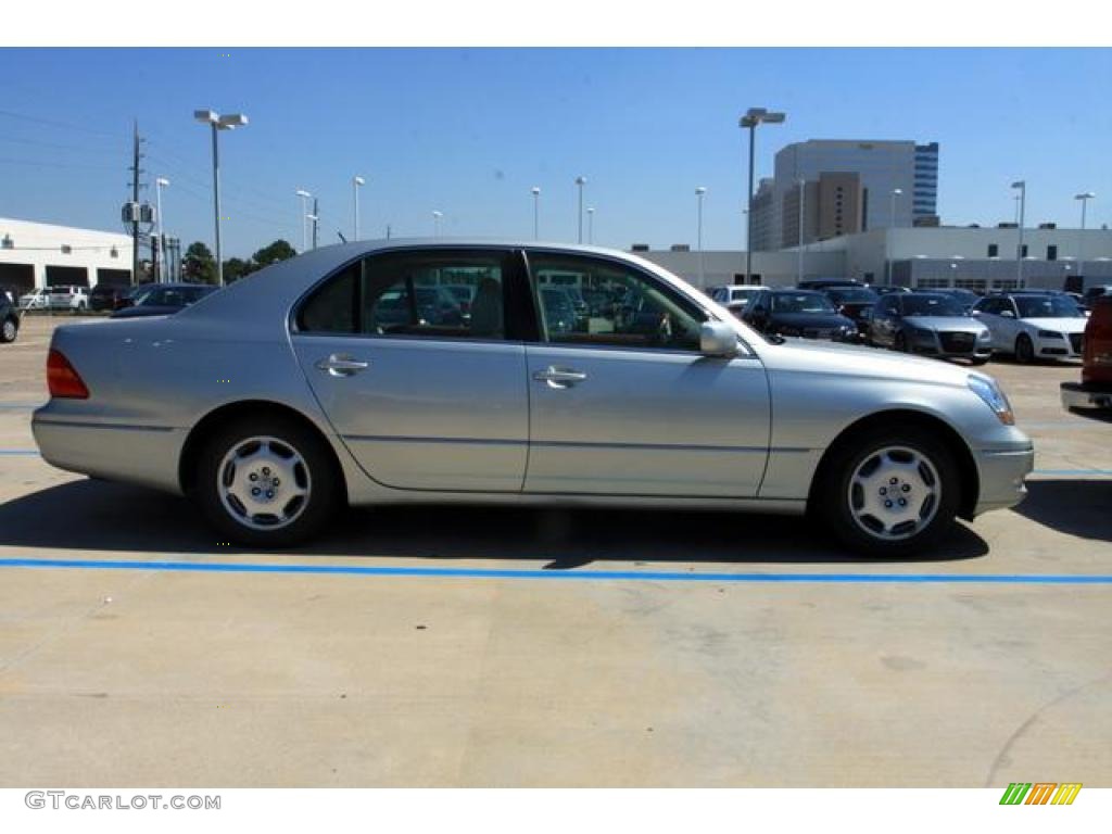 2002 LS 430 - Millennium Silver Metallic / Ivory photo #3