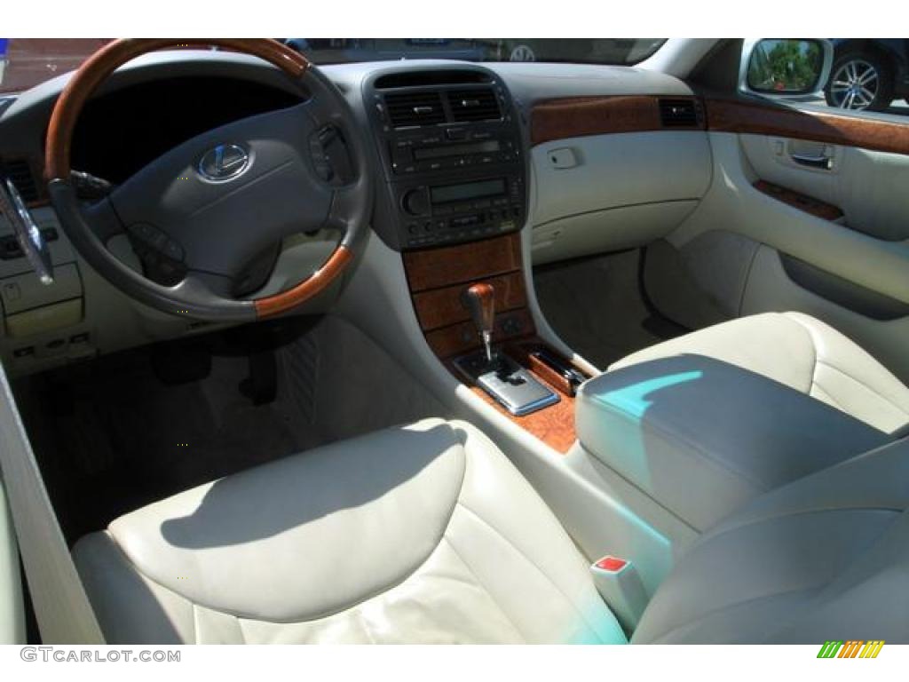2002 LS 430 - Millennium Silver Metallic / Ivory photo #10