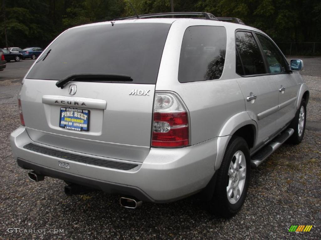 2004 MDX  - Starlight Silver Metallic / Ebony photo #4