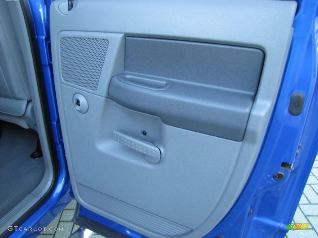2007 Ram 1500 Sport Quad Cab - Electric Blue Pearl / Medium Slate Gray photo #18
