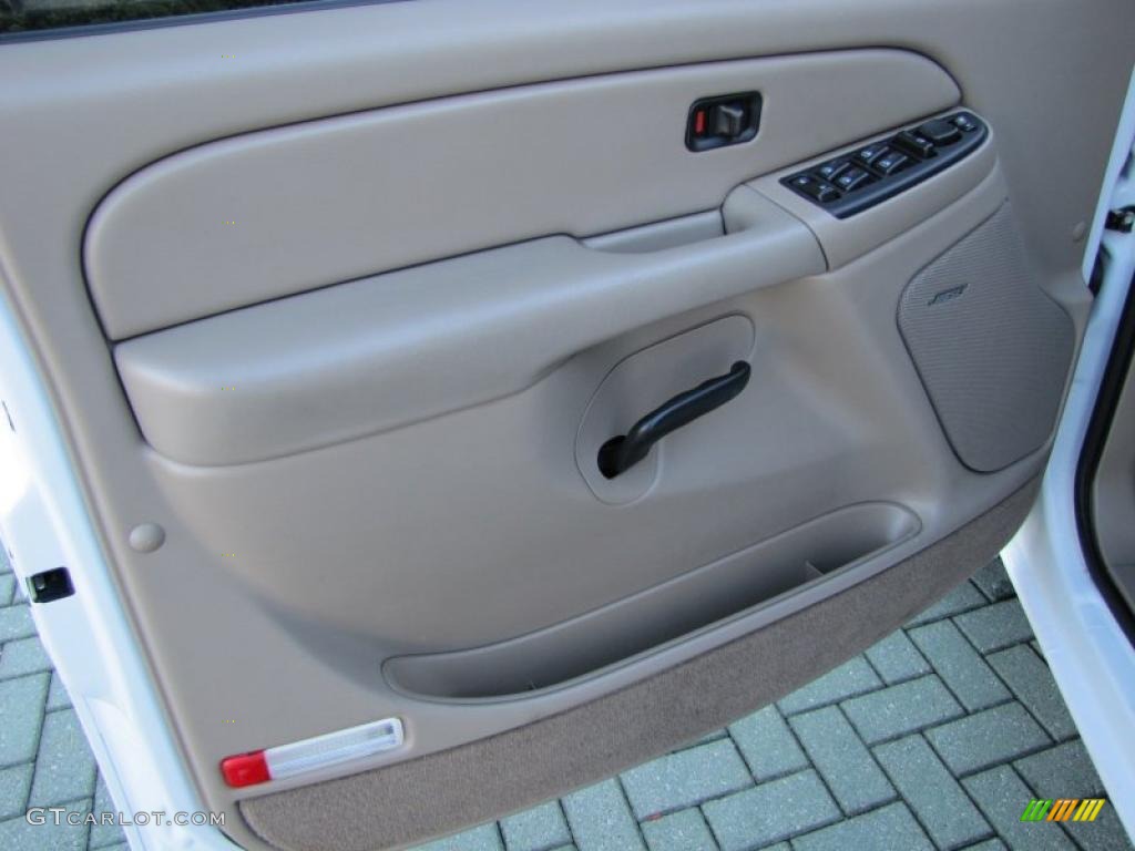 2005 Silverado 1500 LS Crew Cab - Summit White / Tan photo #11