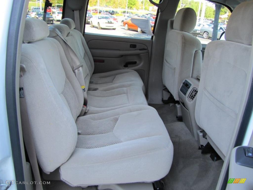 2005 Silverado 1500 LS Crew Cab - Summit White / Tan photo #17