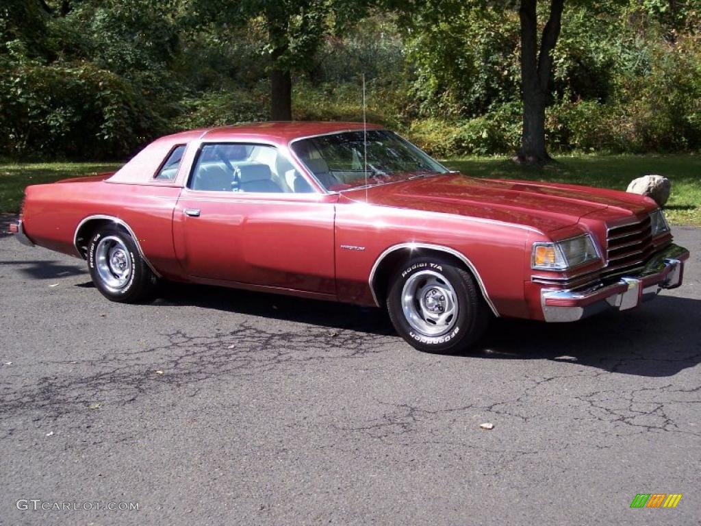 Tapestry Red Metallic 1978 Dodge Magnum Coupe Exterior Photo #37666162