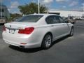 2011 Mineral White Metallic BMW 7 Series 740Li Sedan  photo #2