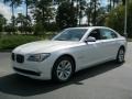 2011 Mineral White Metallic BMW 7 Series 740Li Sedan  photo #4