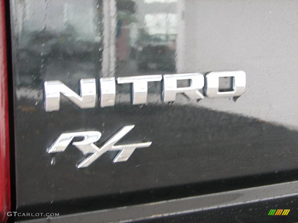 2008 Nitro R/T 4x4 - Brilliant Black Crystal Pearl / Dark Slate Gray photo #6