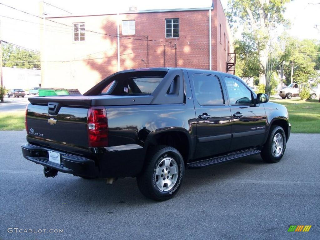 2007 Avalanche LT - Black / Dark Titanium/Light Titanium photo #4