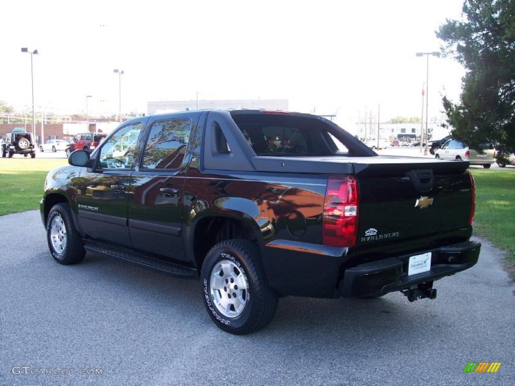 2007 Avalanche LT - Black / Dark Titanium/Light Titanium photo #5