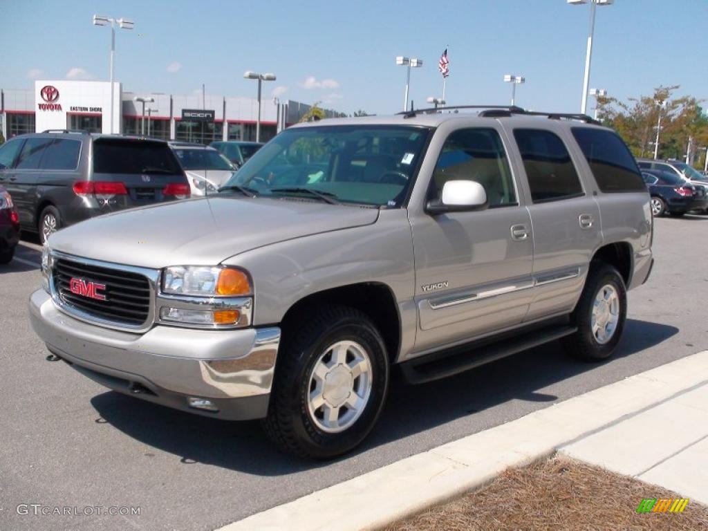 2004 Yukon SLT - Silver Birch Metallic / Neutral/Shale photo #47