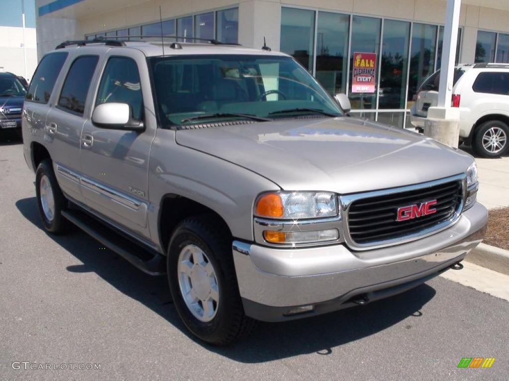 2004 Yukon SLT - Silver Birch Metallic / Neutral/Shale photo #48