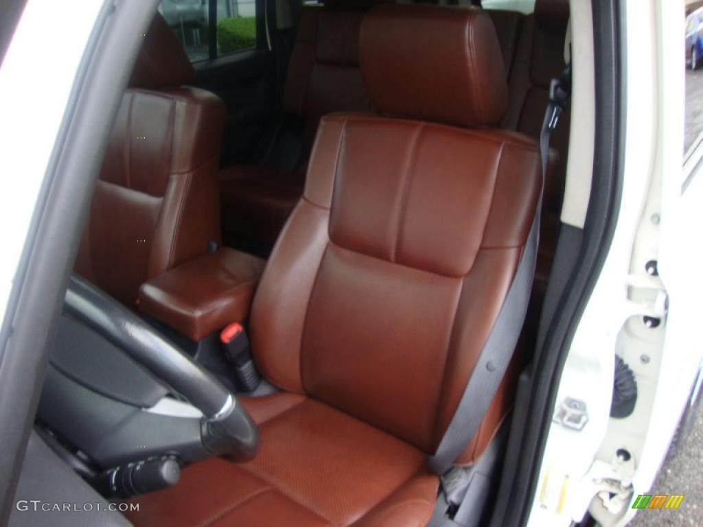 Dark Slate Gray/Saddle Brown Interior 2008 Jeep Commander Limited 4x4 Photo #37669326