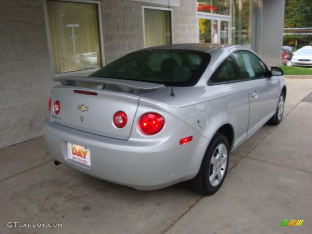 2007 Cobalt LT Coupe - Ultra Silver Metallic / Gray photo #2