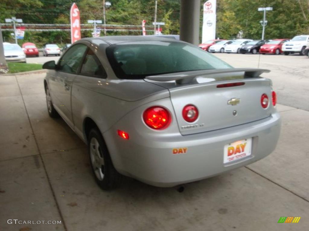 2007 Cobalt LT Coupe - Ultra Silver Metallic / Gray photo #4