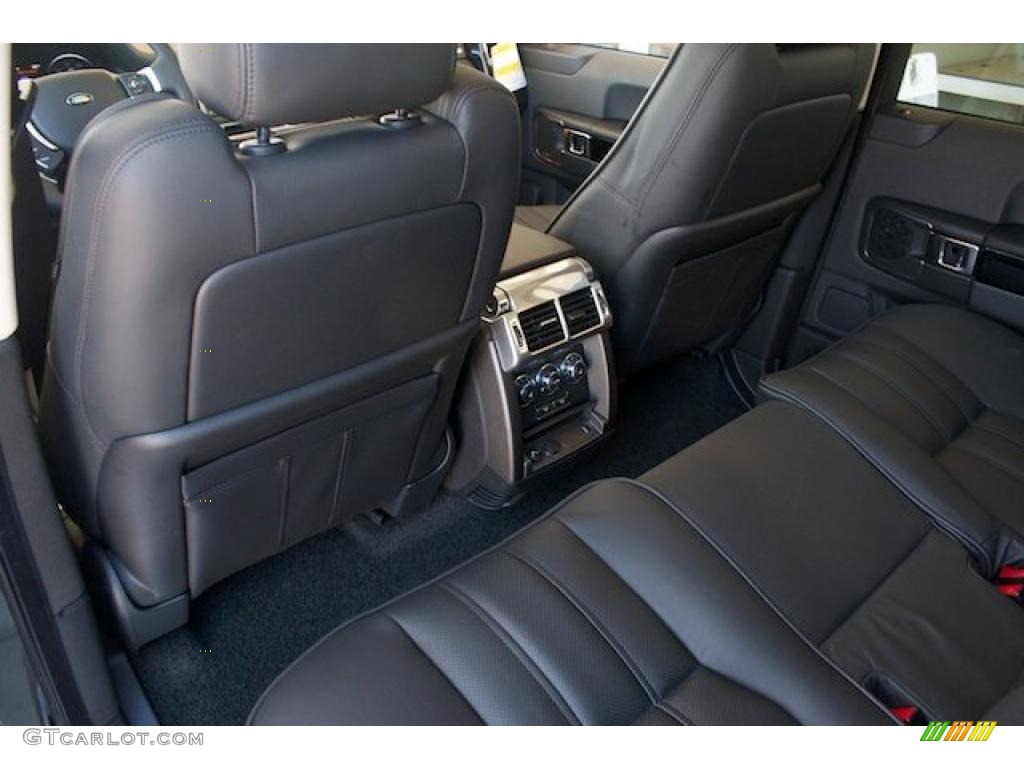 Jet Black/Jet Black Interior 2011 Land Rover Range Rover Supercharged Photo #37671374