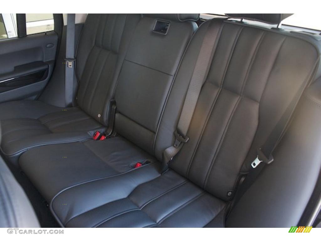 Jet Black/Jet Black Interior 2011 Land Rover Range Rover Supercharged Photo #37671394
