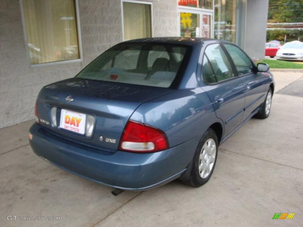 2001 Sentra GXE - Out Of The Blue / Stone photo #2