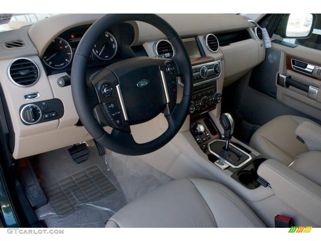 Almond/Nutmeg Interior 2011 Land Rover LR4 HSE LUX Photo #37671958