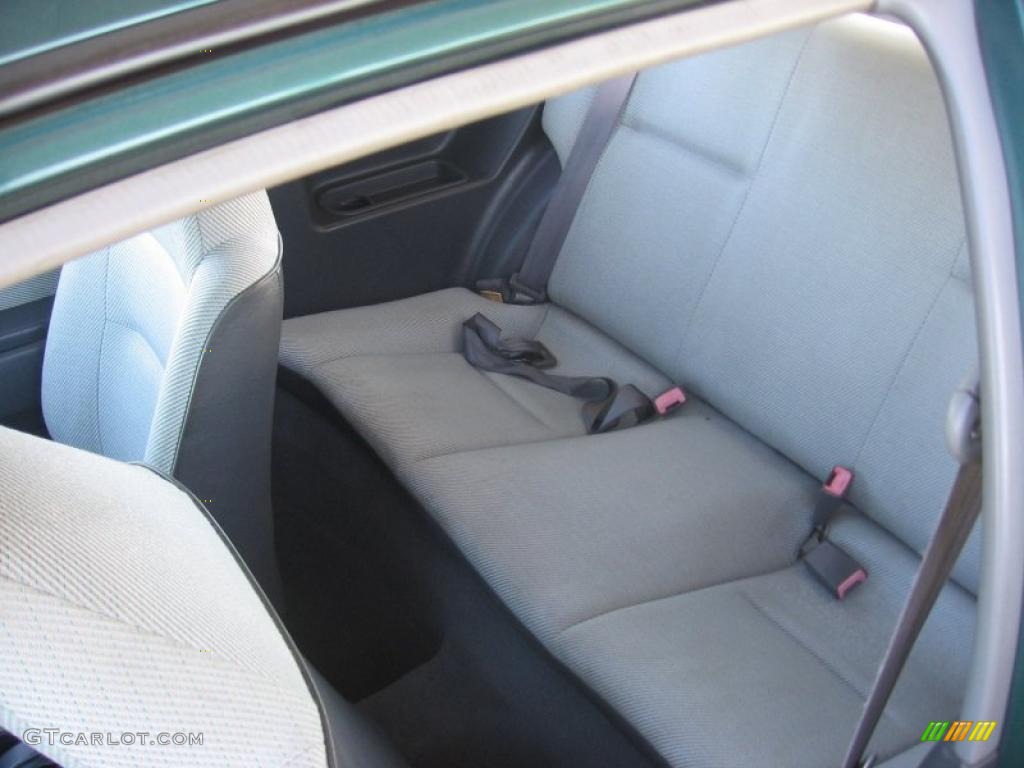 1996 Tercel Coupe - Dark Green / Beige photo #6