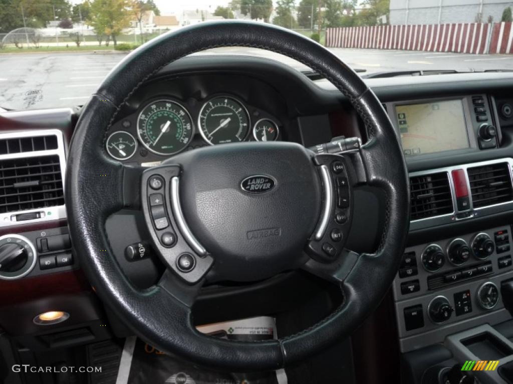 2006 Range Rover Supercharged - Bonatti Grey / Charcoal/Jet photo #22