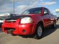 2004 Aztec Red Nissan Frontier XE King Cab  photo #1