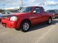 2004 Aztec Red Nissan Frontier XE King Cab  photo #2