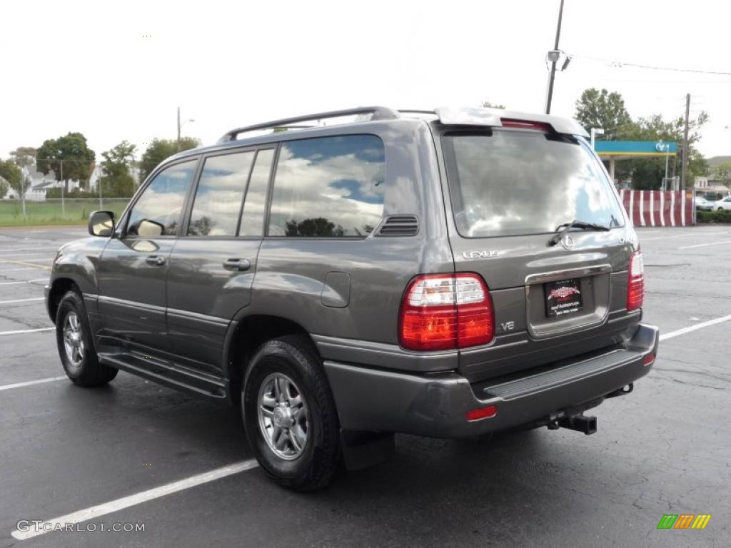 2002 LX 470 - Riverrock Green Mica / Gray photo #4