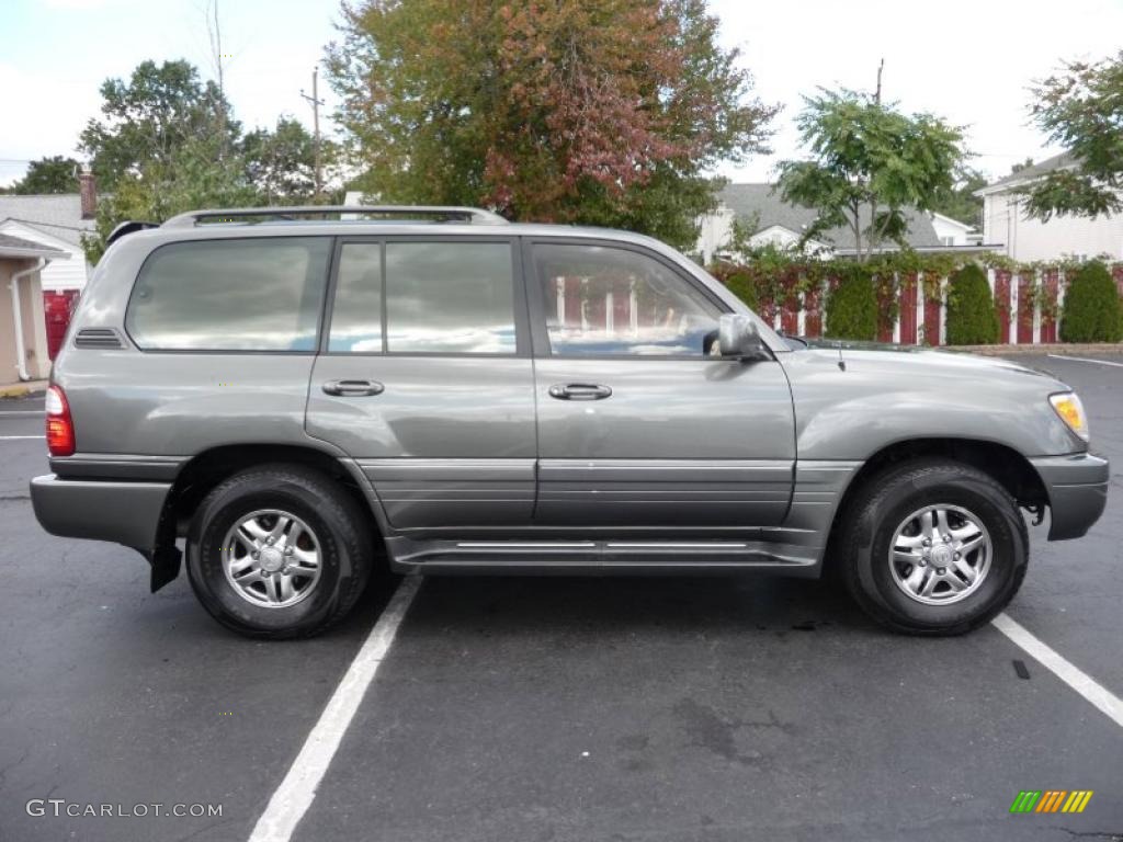 2002 LX 470 - Riverrock Green Mica / Gray photo #10