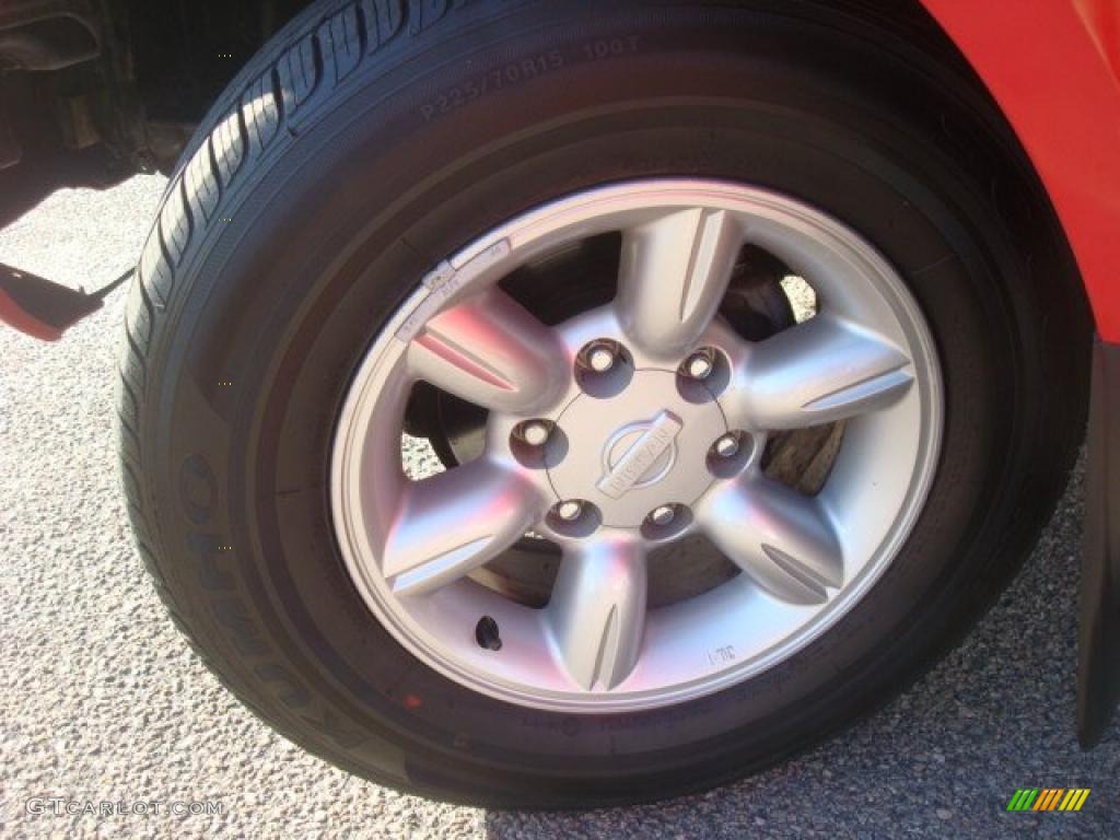 2004 Nissan Frontier XE King Cab Wheel Photo #37675522