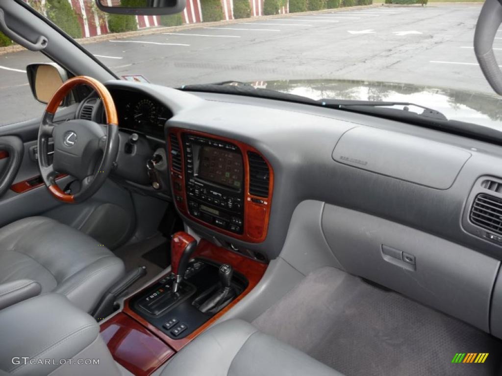 2002 LX 470 - Riverrock Green Mica / Gray photo #19