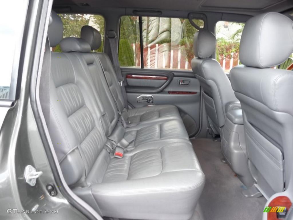 2002 LX 470 - Riverrock Green Mica / Gray photo #20
