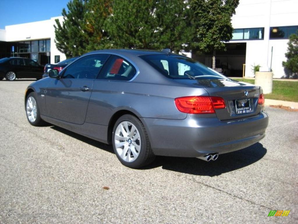 2011 3 Series 328i xDrive Coupe - Space Gray Metallic / Black Dakota Leather photo #3