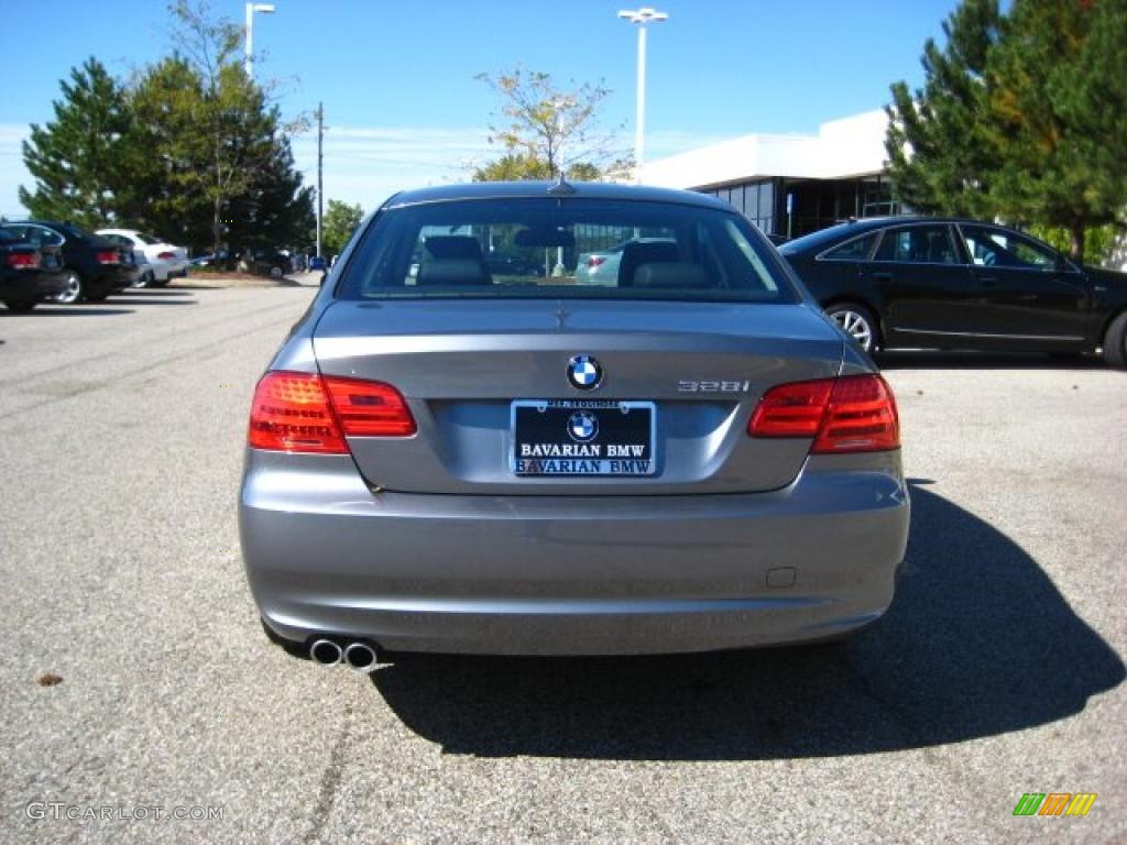 2011 3 Series 328i xDrive Coupe - Space Gray Metallic / Black Dakota Leather photo #4