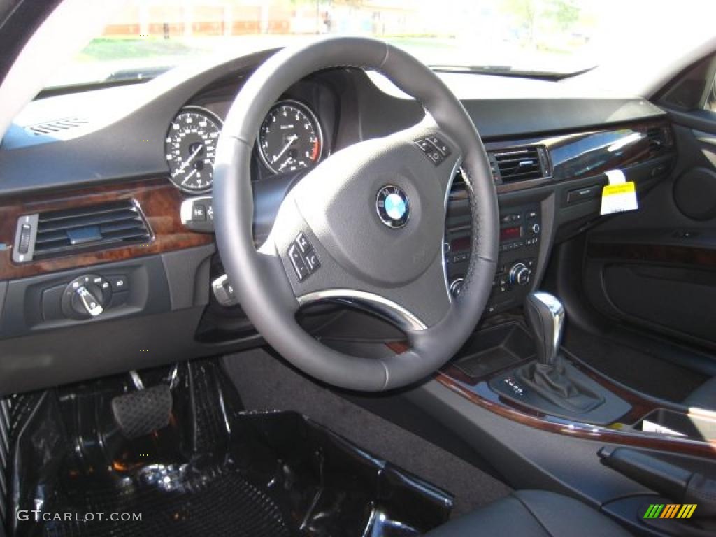 2011 3 Series 328i xDrive Coupe - Space Gray Metallic / Black Dakota Leather photo #9