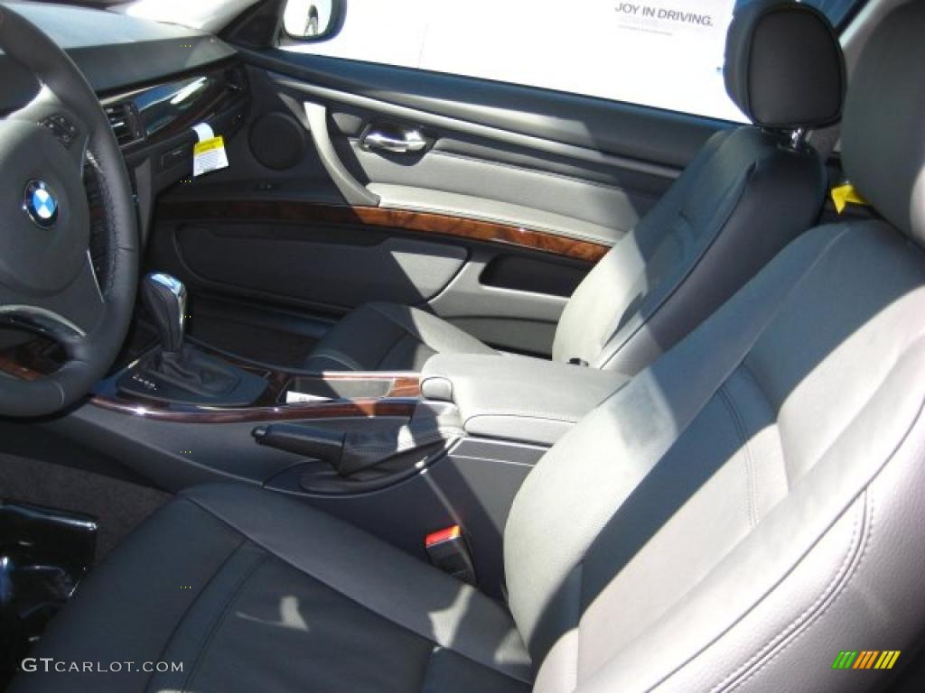 2011 3 Series 328i xDrive Coupe - Space Gray Metallic / Black Dakota Leather photo #10