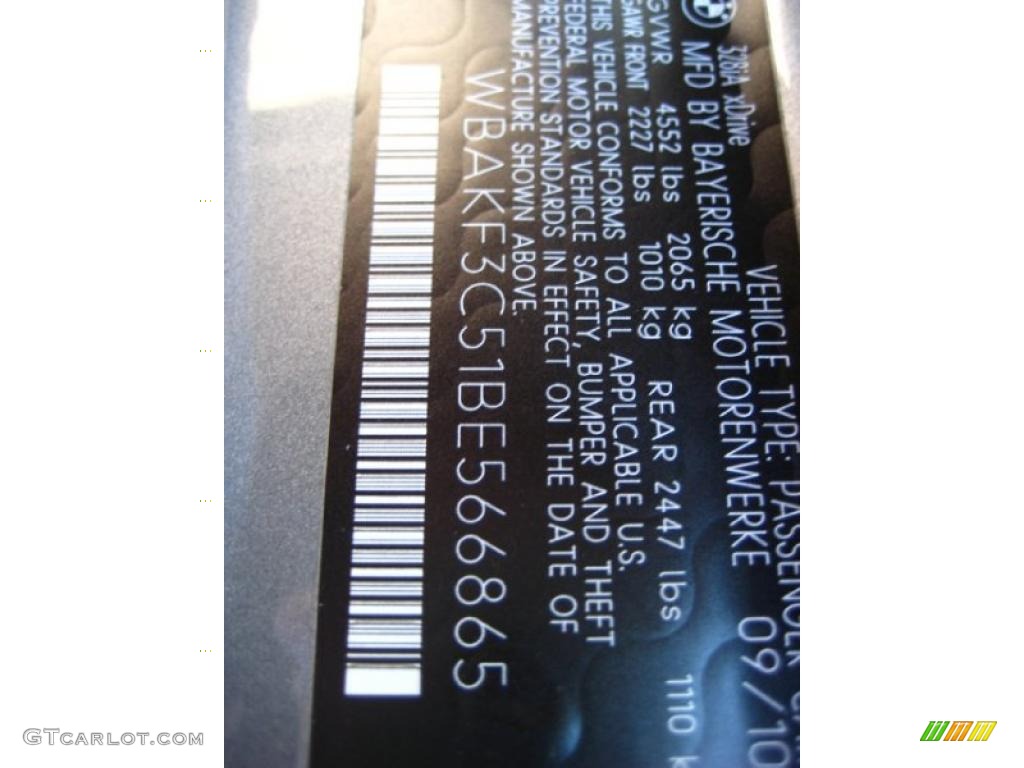 2011 3 Series 328i xDrive Coupe - Space Gray Metallic / Black Dakota Leather photo #12